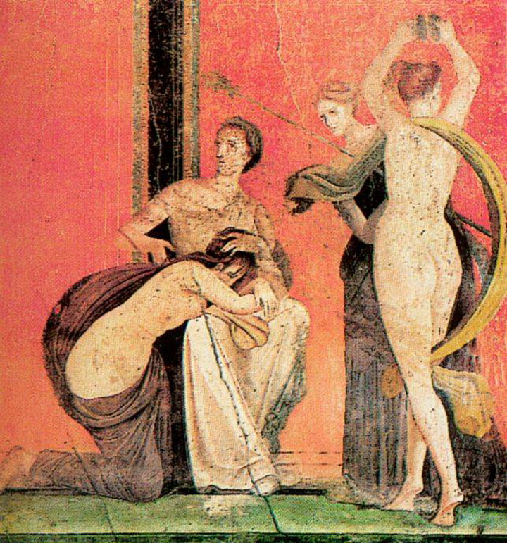 Апполон, картинка с эротическим рисунком
