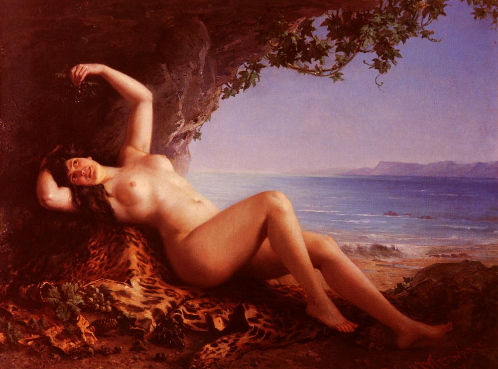пышная голая девушка с кистью винограда, картинка секса в живописи и рисунках
