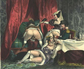 эротическая гравюра полового акта 012