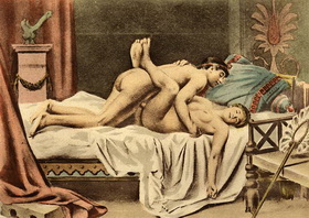 эротическая гравюра полового акта 057