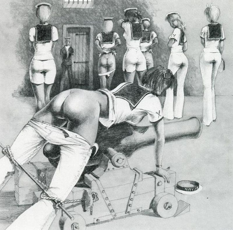 эротическая картинка из галереи рисунков БДСМ и эрогуро. в галереи эротики....