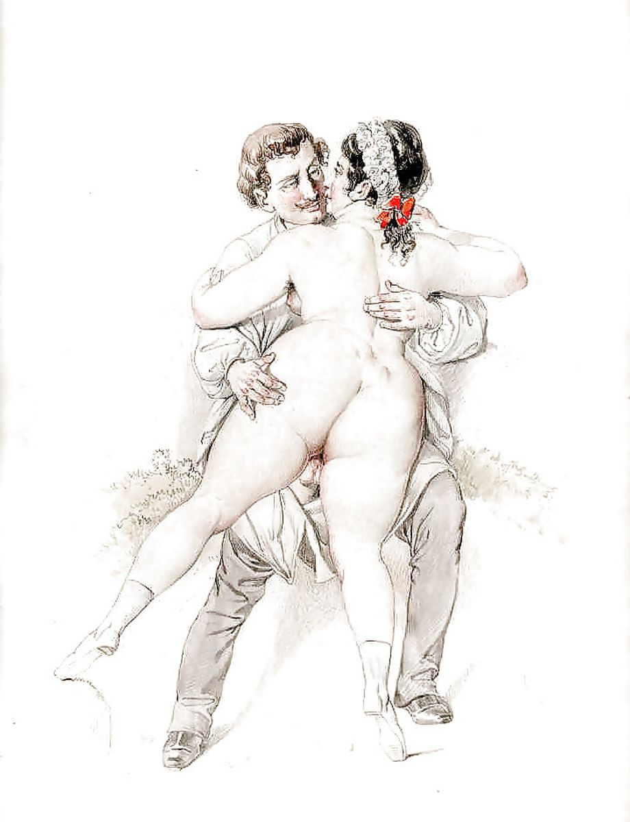 на лужайке голая толстушка лежит на мужчине в позе женщина сверху, рисунок толстушки