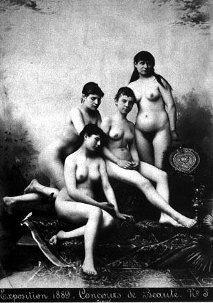 групповое фото голых женщин 1889 г, ретро порно фото