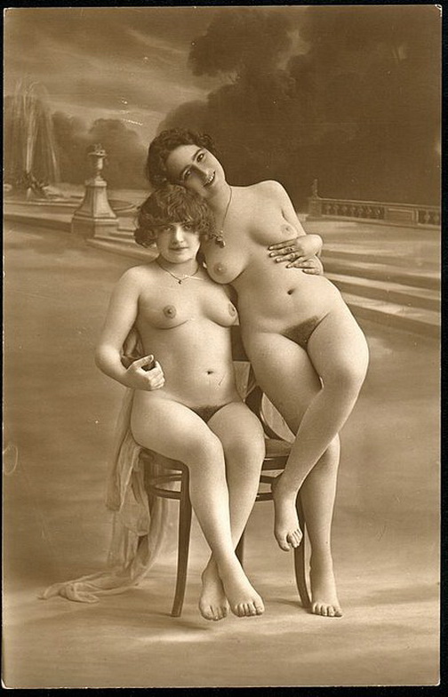 две голых толстушки, ретро фото эротика