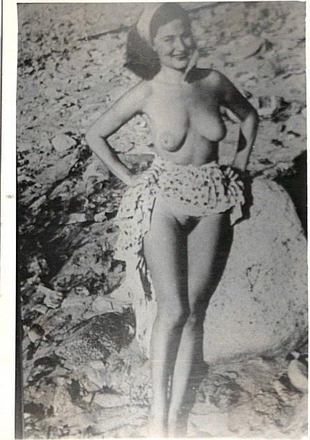голая бабушка в молодости, частное фото, ретро немецкое порно фото
