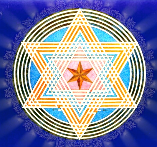 мандала Колесо Шри - фокус для глубокой медитации