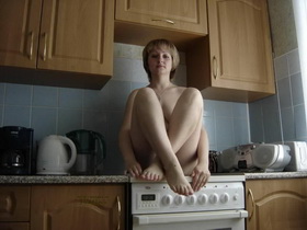 голая жена на кухне домашнее эро фото 07