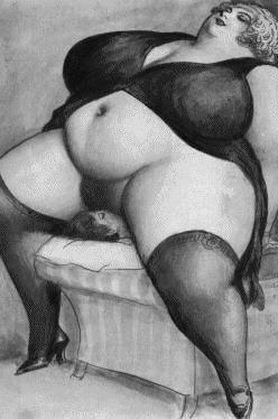 пышечка, картинка с эротическим рисунком