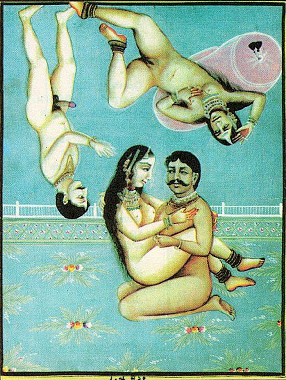 индийская секс миниатюра, картинка с эротическим рисунком