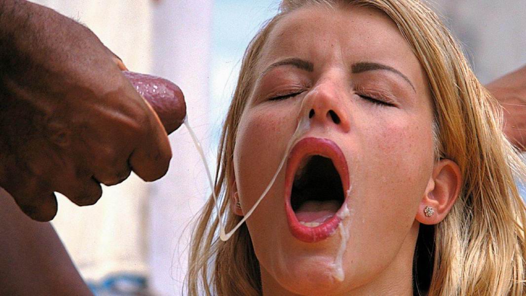 сперма в носу у милой девушки, оральный секс порно фото