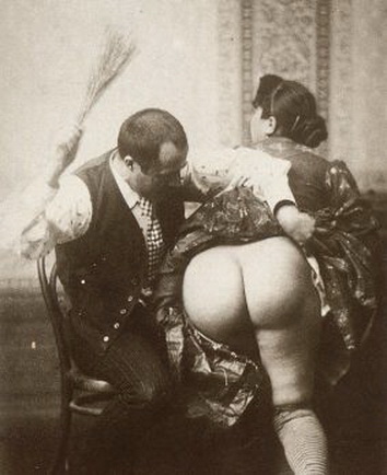 наказание толстой девки розгами по жирной заднице, американское ретро порно фото